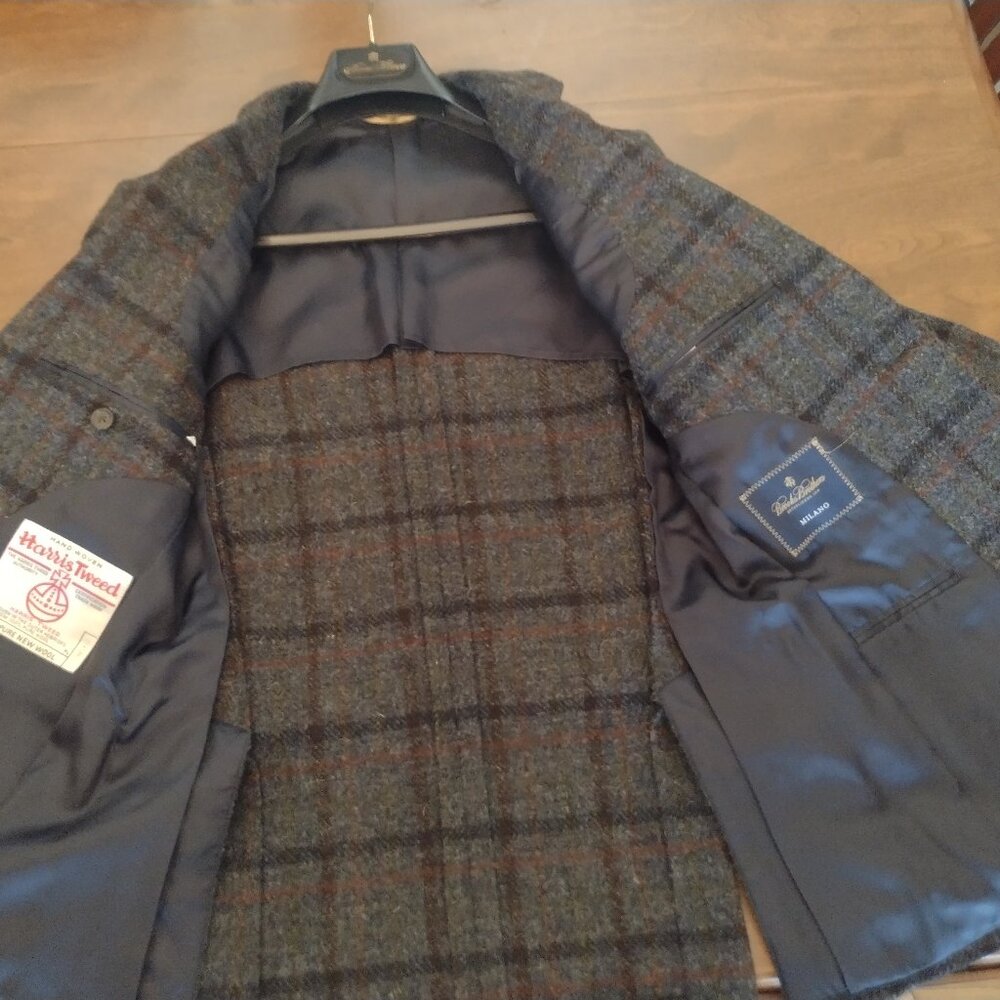 Brooks Brothers Harris Tweed Sport Coat Size 36S - Milano Fit - Picture 8 of 16